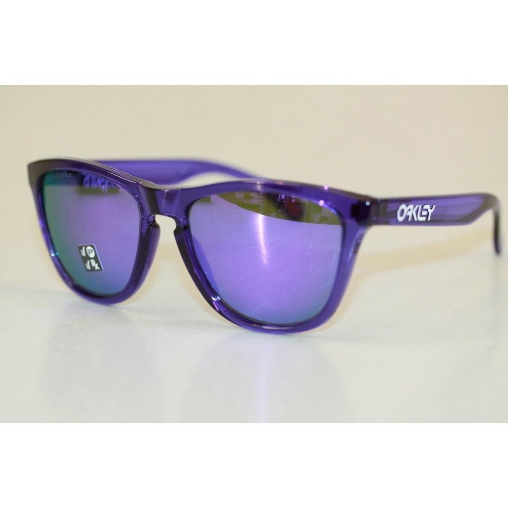 Oakley Frogskin Polarized Sunglasses Crystl Purple
